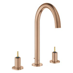 Grohe Atrio Private Collection 3 Delikli Ankastre Sifon Kumandalı Lavabo Bataryası (L-Boy), Fırçalı Bakır - Ürün Görseli