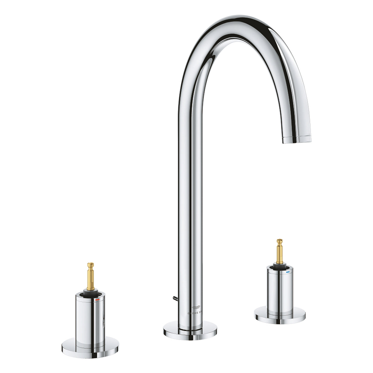 Grohe Atrio Private Collection 3 Delikli Ankastre Sifon Kumandalı Lavabo Bataryası (L-Boy) - Ürün Görseli