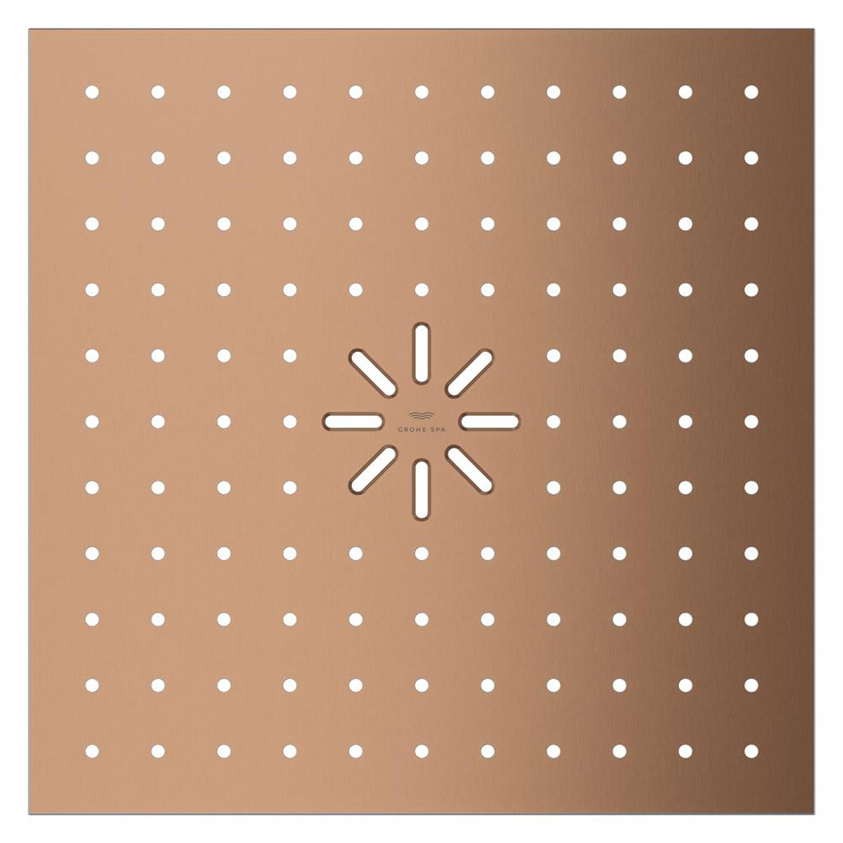 Grohe Rainshower Aqua Tiles Duo Ankastre Tepe Duşu, 2 Fonksiyonlu, Fırçalı Bakır (Sıva Üstü Grubu) - Ürün Görseli