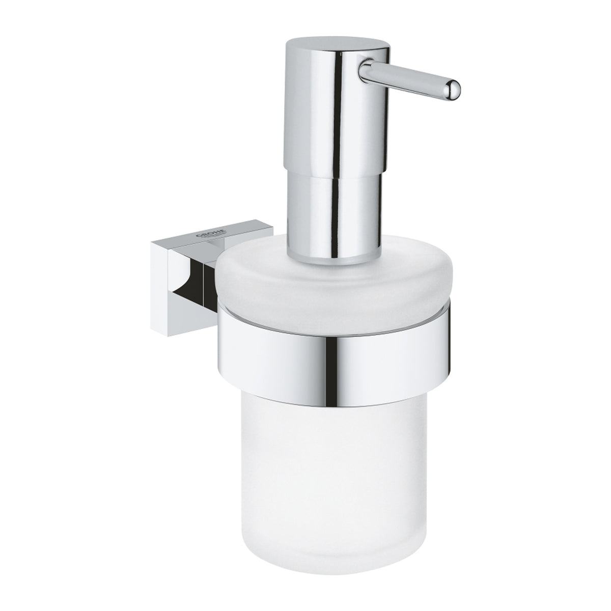 Grohe Essentials Cube Duvardan Sıvı Sabunluk, Cam Hazneli - Ürün Görseli