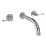 Grohe Atrio 3 Delikli Duvardan Ankastre Lavabo Bataryası (Sıva Üstü Grubu), Paslanmaz Çelik - Ürün Görseli