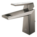 Grohe Allure Brilliant Private Collection M-Boy Lavabo Bataryası, Sifon Kumandalı, Fırçalı Sert Grafit - Ürün Görseli