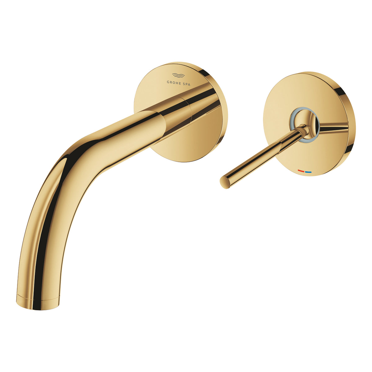 Grohe Atrio 2 Delikli Ankastre Lavabo Bataryası, (Sıva Üstü Grubu), Altın - Ürün Görseli