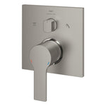 Grohe Allure Ankastre Banyo Bataryası (3 Yollu, Sıva Üstü Grubu), Saten Çelik - Ürün Görseli