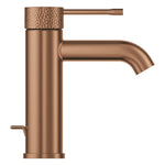 Grohe Essence New Lavabo Bataryası, Sifon Kumandalı, İşlenmiş Fırçalı Bakır - Ürün Görseli