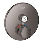 Grohe Grohtherm SmartControl Ankastre Termostatik Duş Bataryası (Sıva Üstü Grubu), Sert Grafit - Ürün Görseli