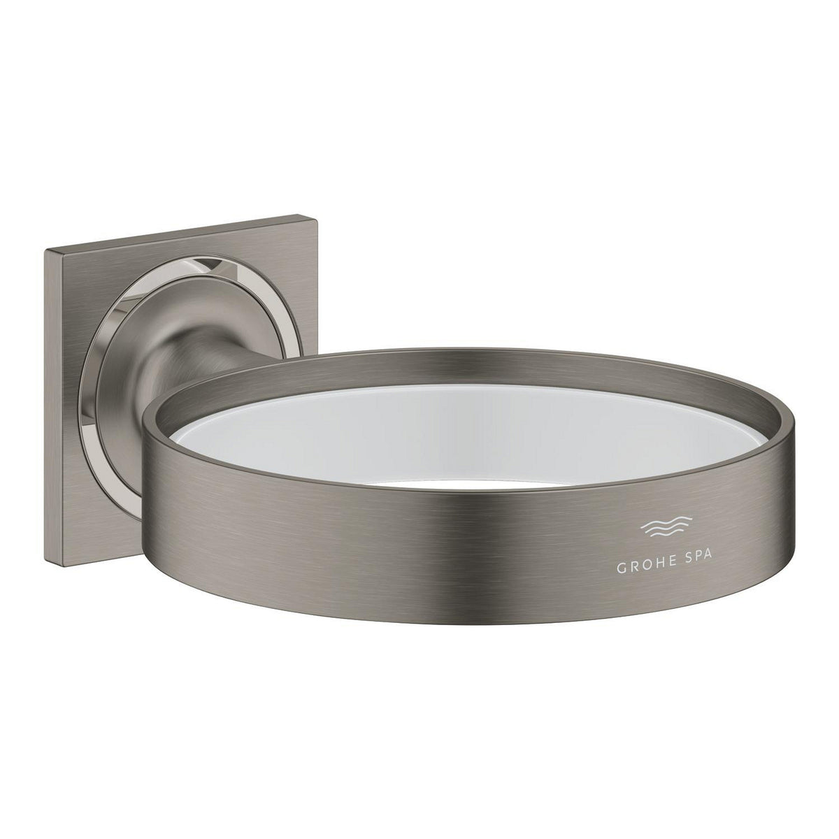 Grohe Allure Sabunluk Tutacağı, Fırçalı Sert Grafit - Ürün Görseli