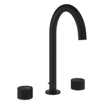 Grohe Atrio Private Collection 3 Delikli Ankastre Lavabo Bataryası, Sifon Kumandalı (L-Boy), Hayalet Siyah - Ürün Görseli
