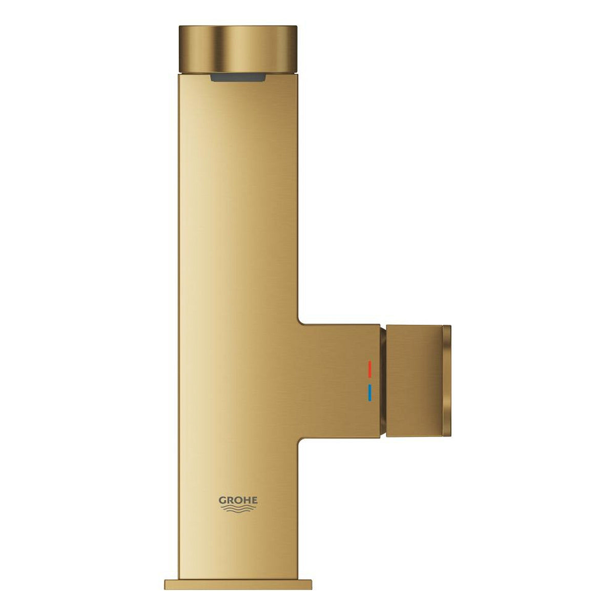 Grohe Plus Yüksek Lavabo Bataryası, Sifon Kumandalı, Fırçalı Altın (M Boy) - Ürün Görseli