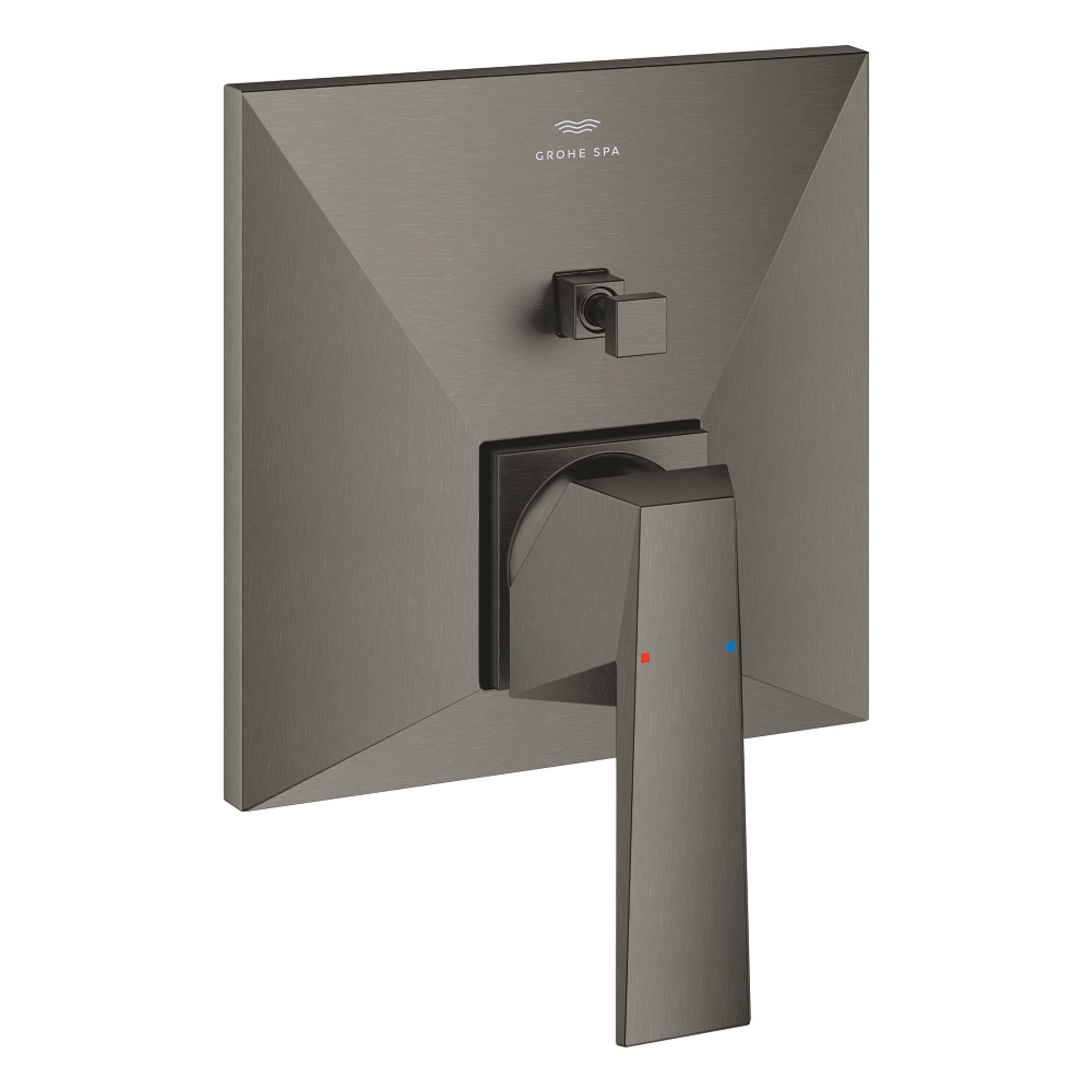Grohe Allure Brilliant Ankastre Banyo ve Duş Bataryası (Sıva Üstü Grubu), Fırçalı Sert Grafit - Ürün Görseli