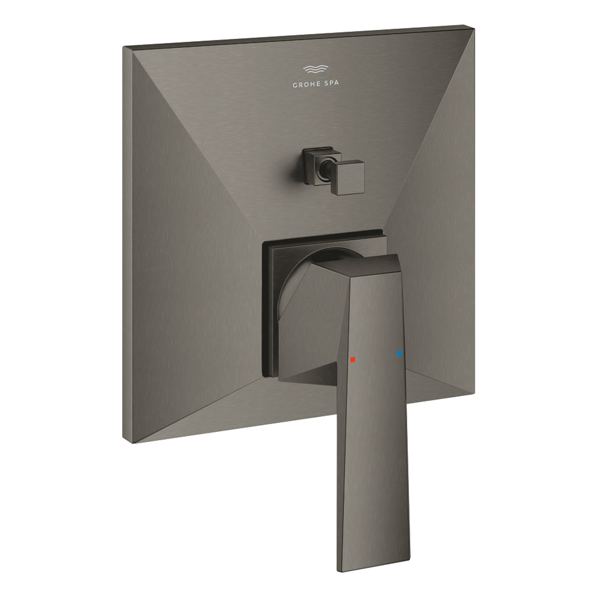 Grohe Allure Brilliant Ankastre Banyo ve Duş Bataryası (Sıva Üstü Grubu), Fırçalı Sert Grafit - Ürün Görseli