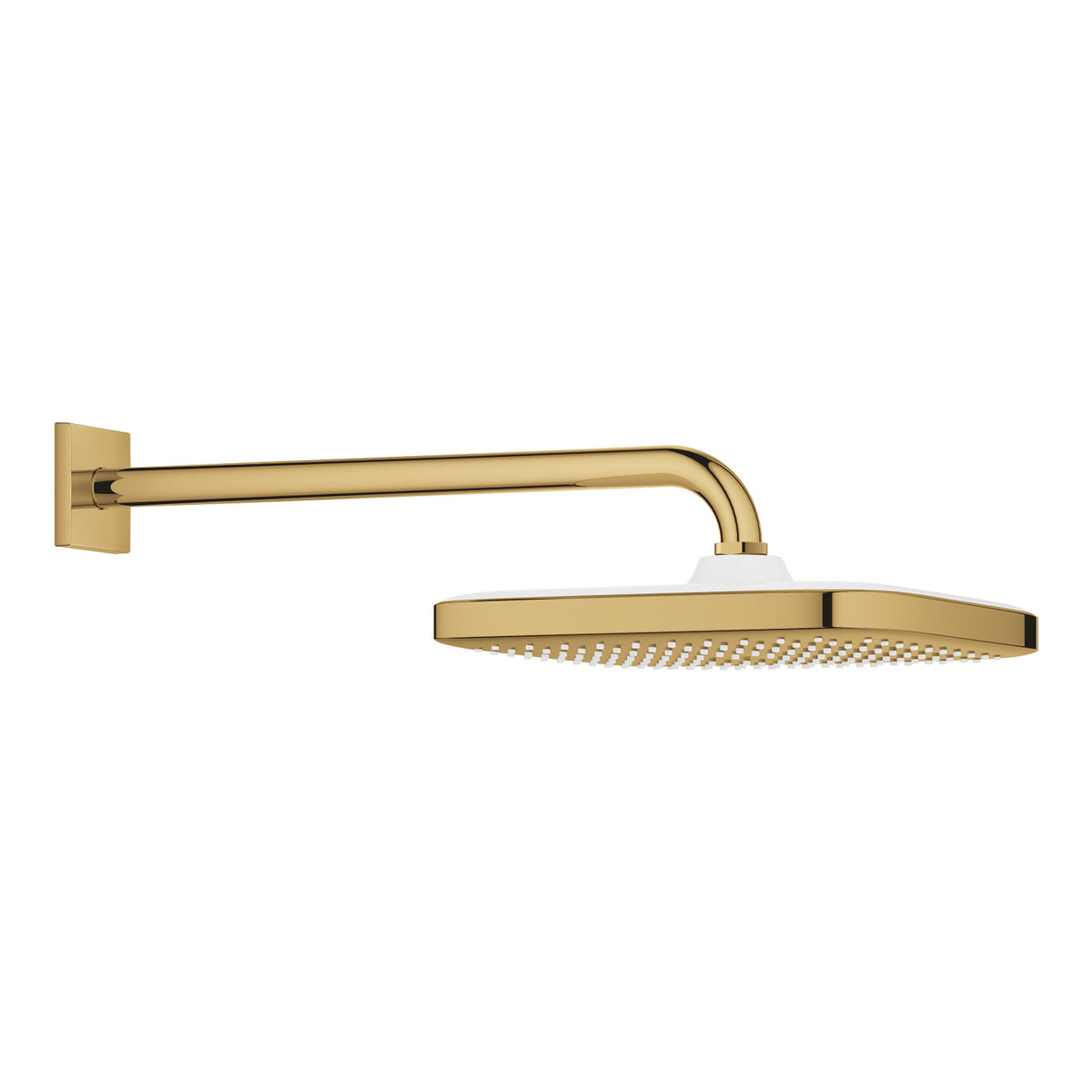 Grohe Tempesta 250 Kare Tepe Duşu Tek Akışlı, 25 cm (Duvardan Dirsek Dahil), Altın - Ürün Görseli