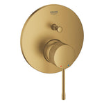 Grohe Essence Ankastre Banyo/Duş Bataryası (Sıva Üstü Grubu), İşlenmiş Fırçalı Altın - Ürün Görseli