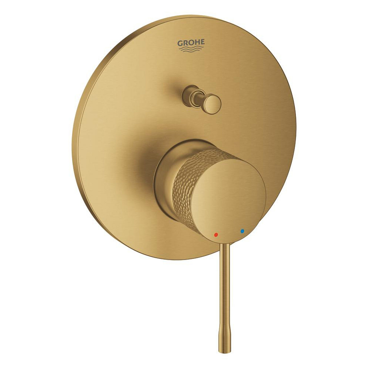 Grohe Essence Ankastre Banyo/Duş Bataryası (Sıva Üstü Grubu), İşlenmiş Fırçalı Altın - Ürün Görseli