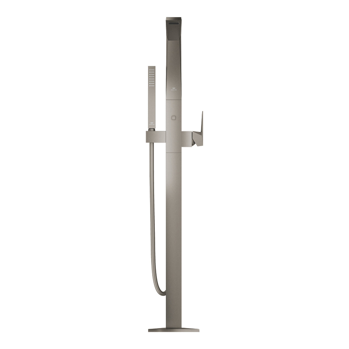 Grohe Allure Brilliant Yerden Küvet Bataryası, Fırçalı Sert Grafit - Ürün Görseli