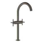 Grohe Atrio Tezgah Üstü Lavabo Bataryası, Sifon Kumandalı, Fırçalı Sert Grafit - Ürün Görseli