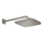 Grohe Tempesta 250 Kare Tepe Duşu Tek Akışlı, 25 cm (Duvardan Dirsek Dahil), Fırçalı Sert Grafit - Ürün Görseli