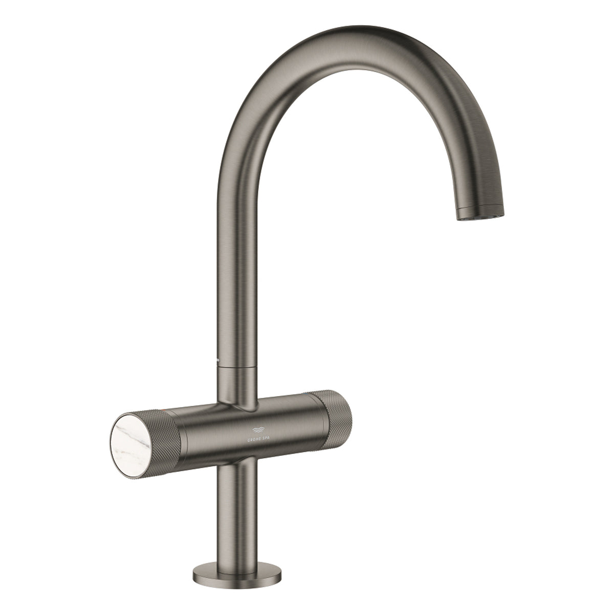Grohe Atrio Private Collection Yüksek Lavabo Bataryası, Fırçalı Sert Grafit (L-Boy) - Ürün Görseli