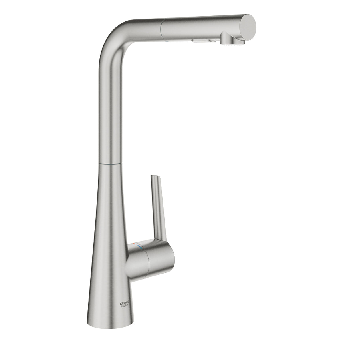 Grohe Zedra Spiralli Eviye Bataryası, Paslanmaz Çelik - Ürün Görseli