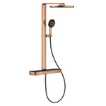Grohe Rainshower Aqua Pure SmartControl Duş Sistemi, Duvara Monte, Termostatik Bataryalı Duş Kolonu, Bakır - Ürün Görseli