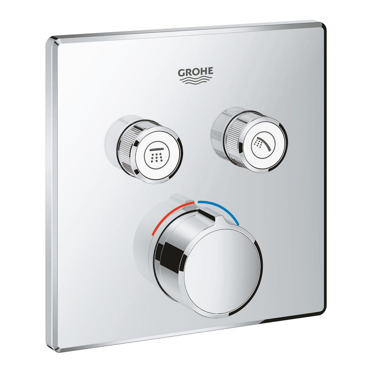 Grohe SmartControl Akış Kontrollü Ankastre Banyo Bataryası (2 Yollu, Sıva Üstü Grubu) - Ürün Görseli