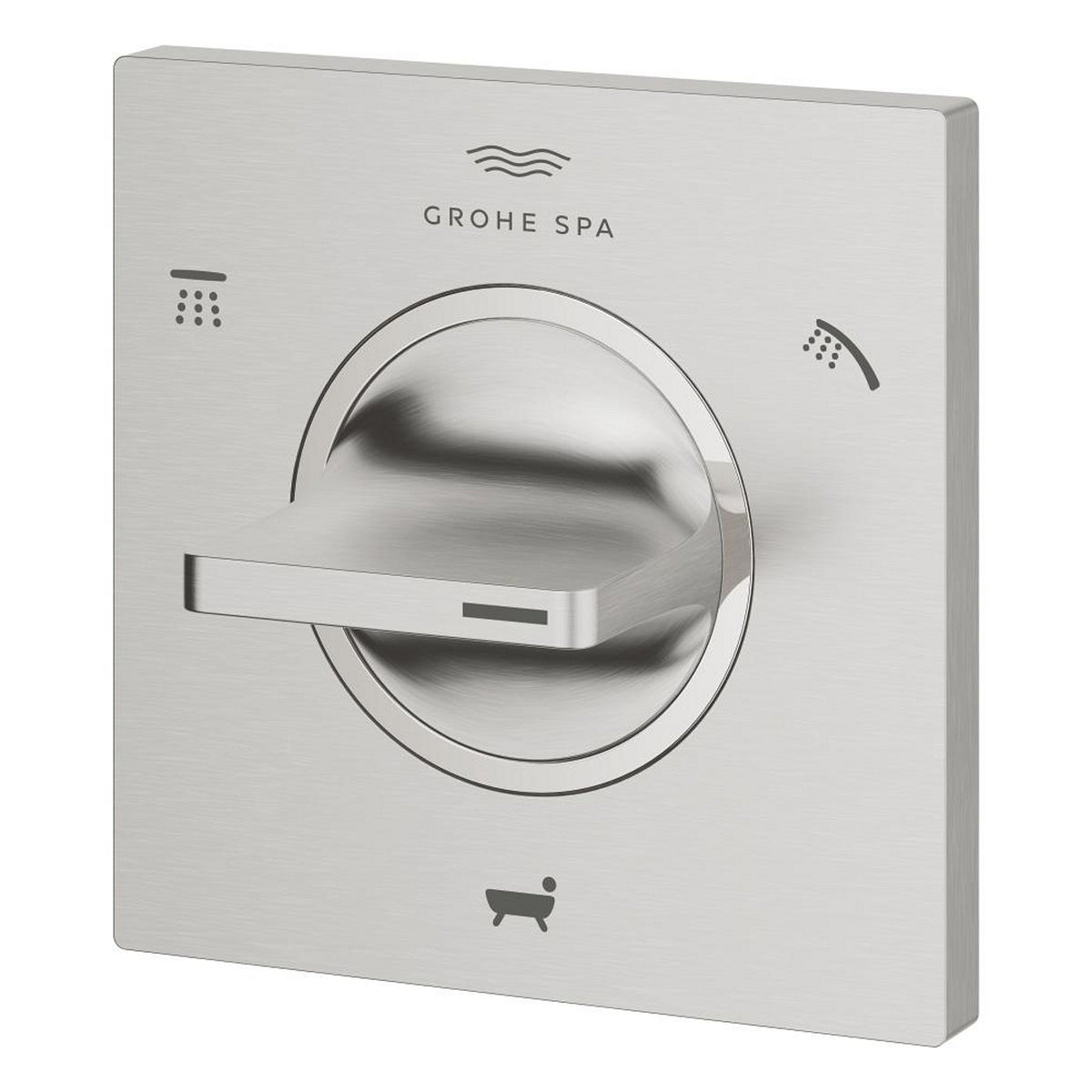 Grohe Allure 3 Yönlü Yönlendirici (Sıva Üstü Grubu), Paslanmaz Çelik - Ürün Görseli