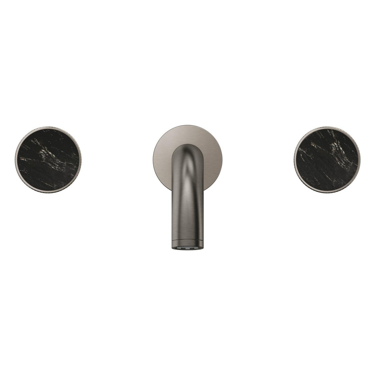 Grohe Atrio Private Collection 3 Delikli Ankastre Lavabo Bataryası (Sıva Üstü Grubu) Fırçalı Sert Grafit - Ürün Görseli