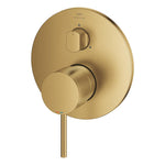 Grohe Atrio Ankastre Banyo/Duş Bataryası (Sıva Üstü Grubu), 3 Yollu, Fırçalı Altın - Ürün Görseli