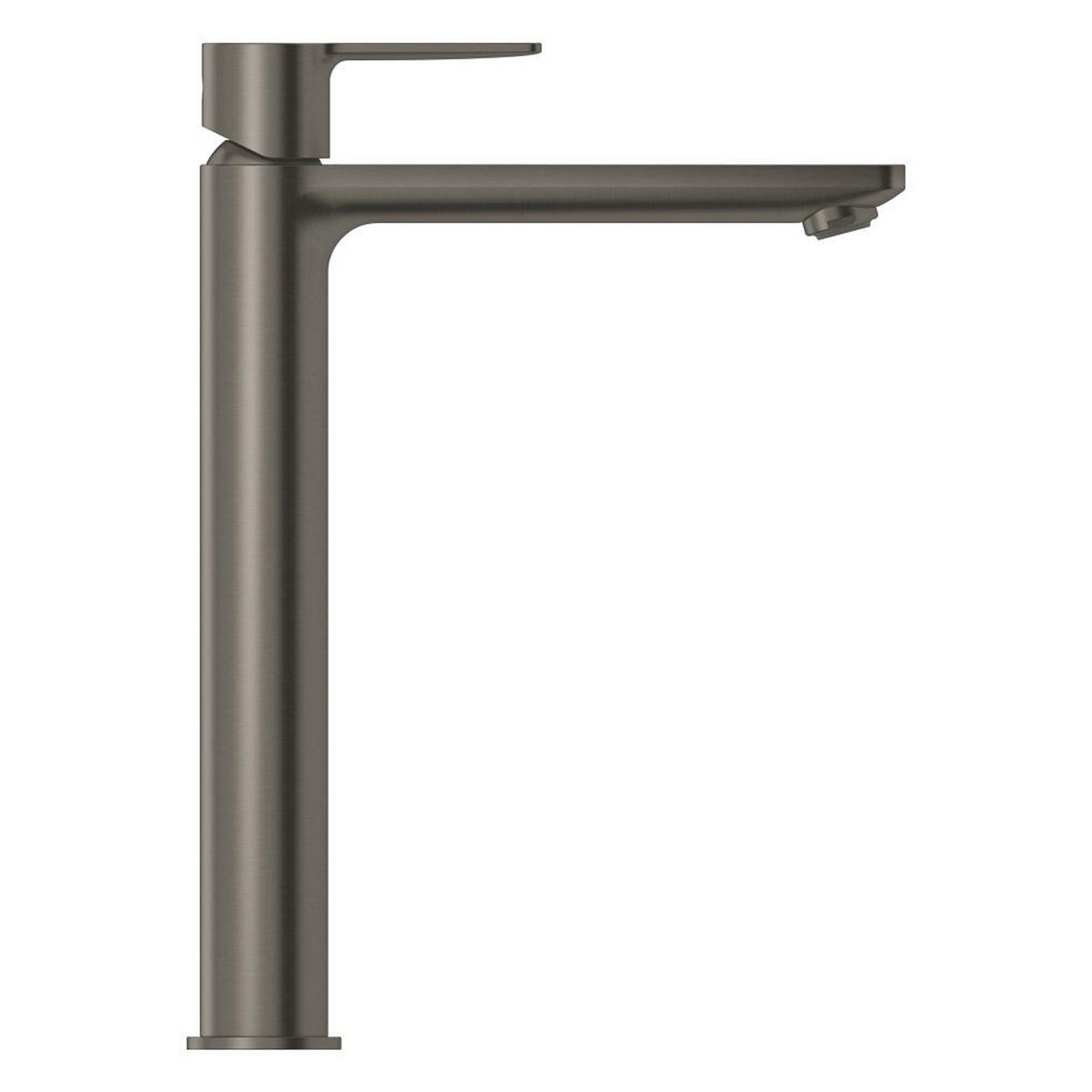 Grohe Lineare Tezgah Üstü Lavabo Bataryası, Fırçalı Sert Grafit - Ürün Görseli