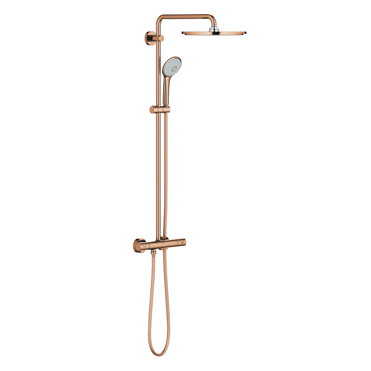 Grohe Euphoria System 310 Kolonlu Duş Paneli Termostatik Duş Bataryası ile Birlikte, Bakır - Ürün Görseli