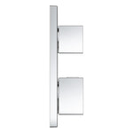 Grohe Grohtherm Cube Çift Yönlü Termostatik Ankastre Banyo Bataryası (2 Yollu, Sıva Üstü Grubu) - Ürün Görseli