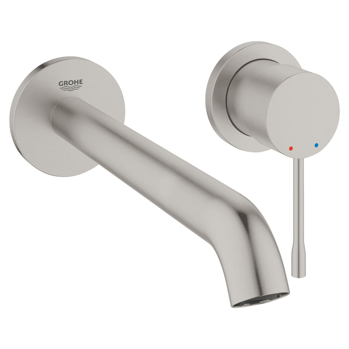 Grohe Essence Duvardan Ankastre Lavabo Bataryası L-Boyut (Sıva Üstü Grubu), Paslanmaz Çelik - Ürün Görseli