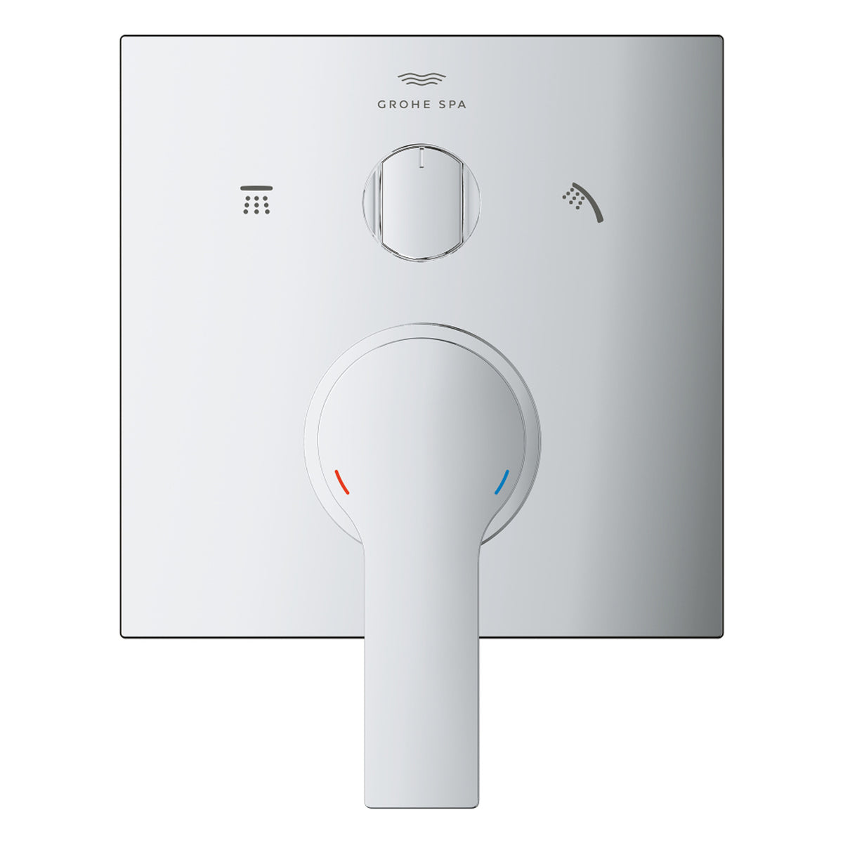 Grohe Allure Ankastre Banyo ve Duş Bataryası (Sıva Üstü Grubu), 3 Yollu - Ürün Görseli