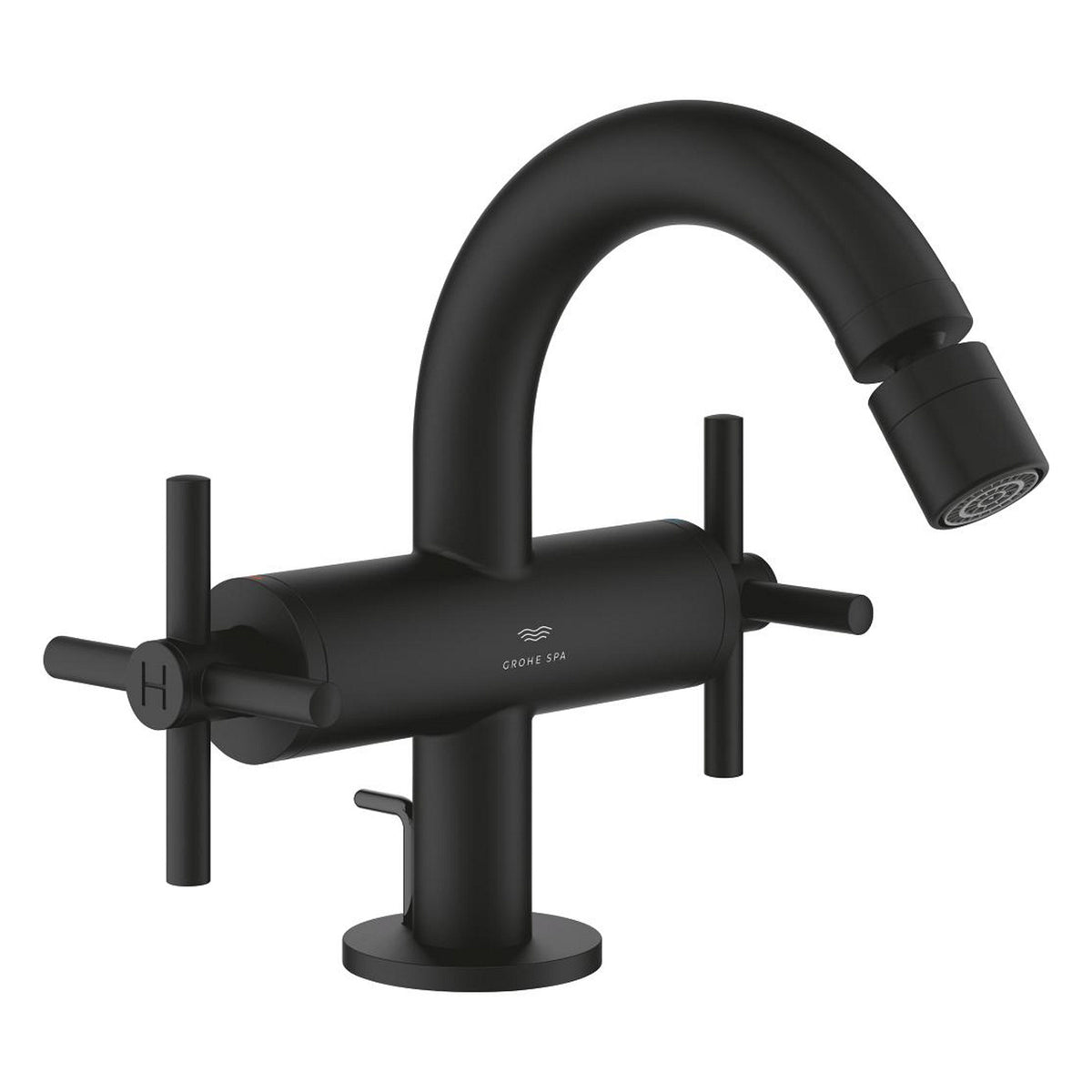 Grohe Atrio Sifon Kumandalı Bide Bataryası (M-Boy), Hayalet Siyah - Ürün Görseli