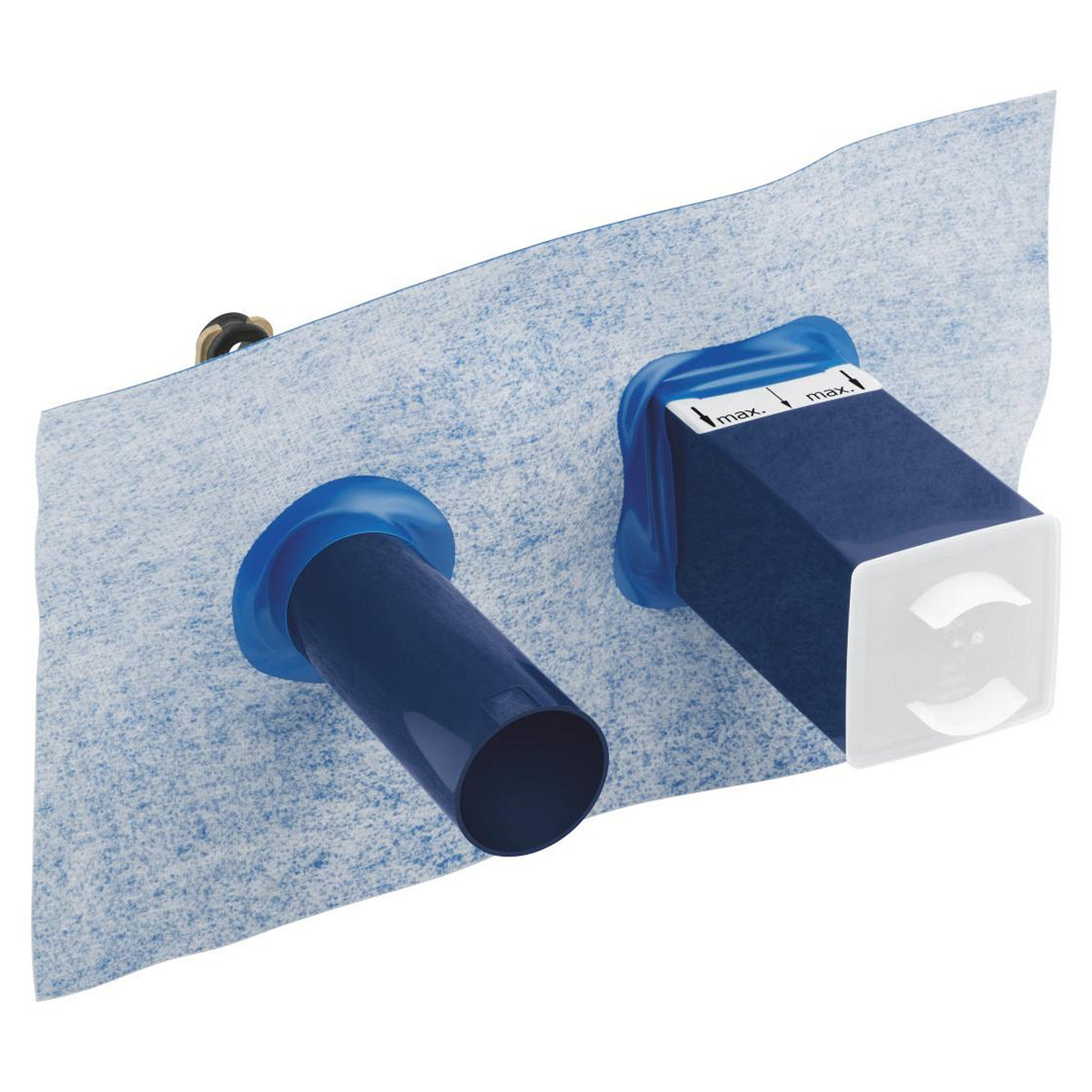 Grohe Cubeo 2 Delikli Duvardan Ankastre Lavabo Bataryası (Sıva Altı Grubu) - Ürün Görseli