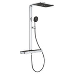 Grohe Rainshower Aqua Pure SmartControl Duş Sistemi, Duvara Monte, Termostatik Bataryalı Duş Kolonu, Siyah-Krom - Ürün Görseli
