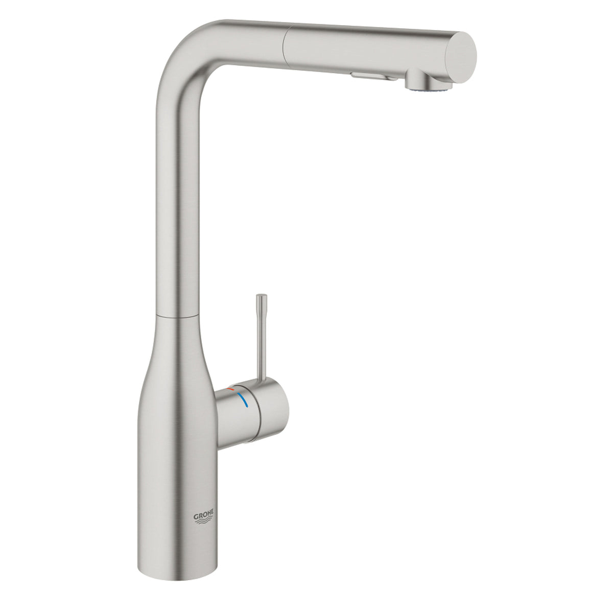 Grohe Essence Spiralli Eviye Bataryası, 2 Akışlı, Paslanmaz Çelik - Ürün Görseli