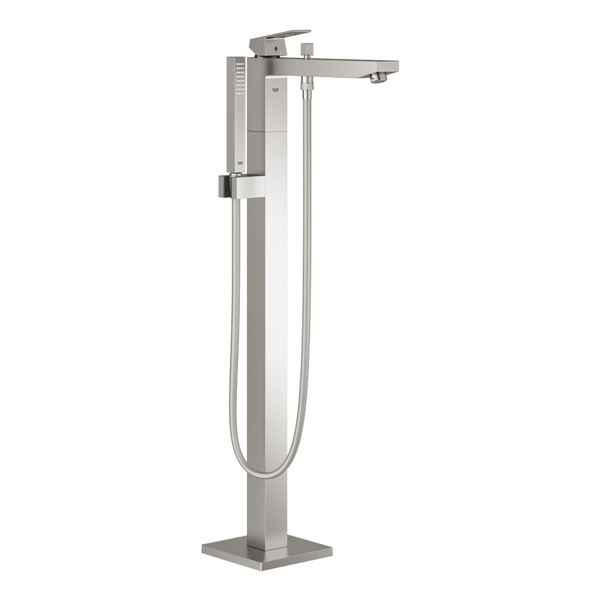 Grohe Eurocube Yerden Küvet Bataryası (Sıva Üstü Grubu), Paslanmaz Çelik - Ürün Görseli