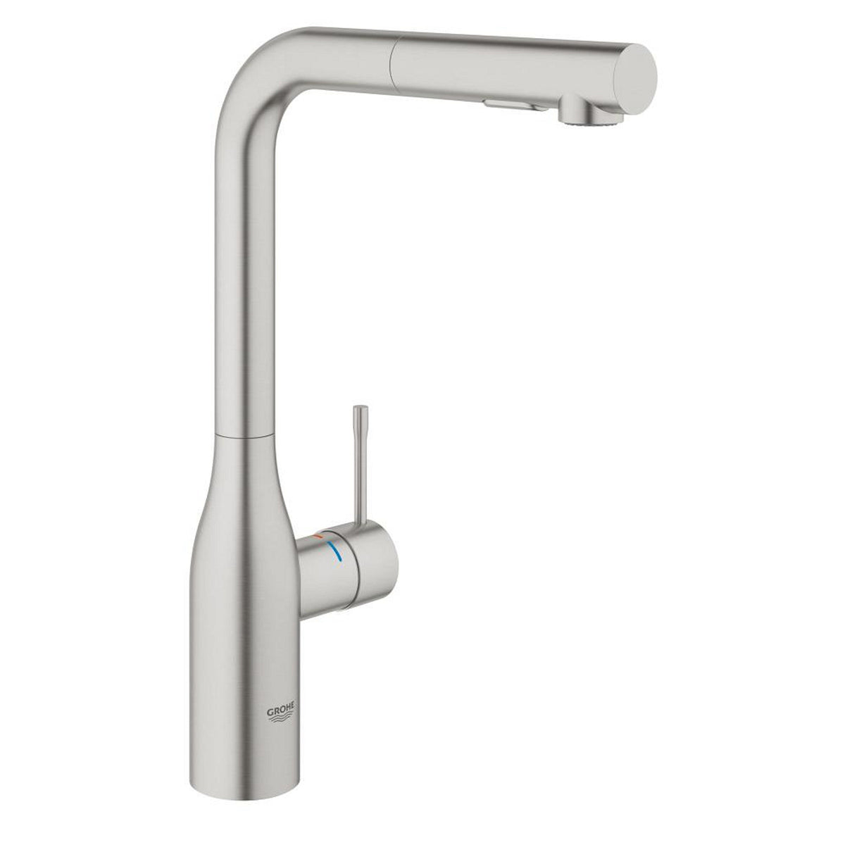 Grohe Essence Spiralli Eviye Bataryası, L Başlıklı, Paslanmaz Çelik - Ürün Görseli