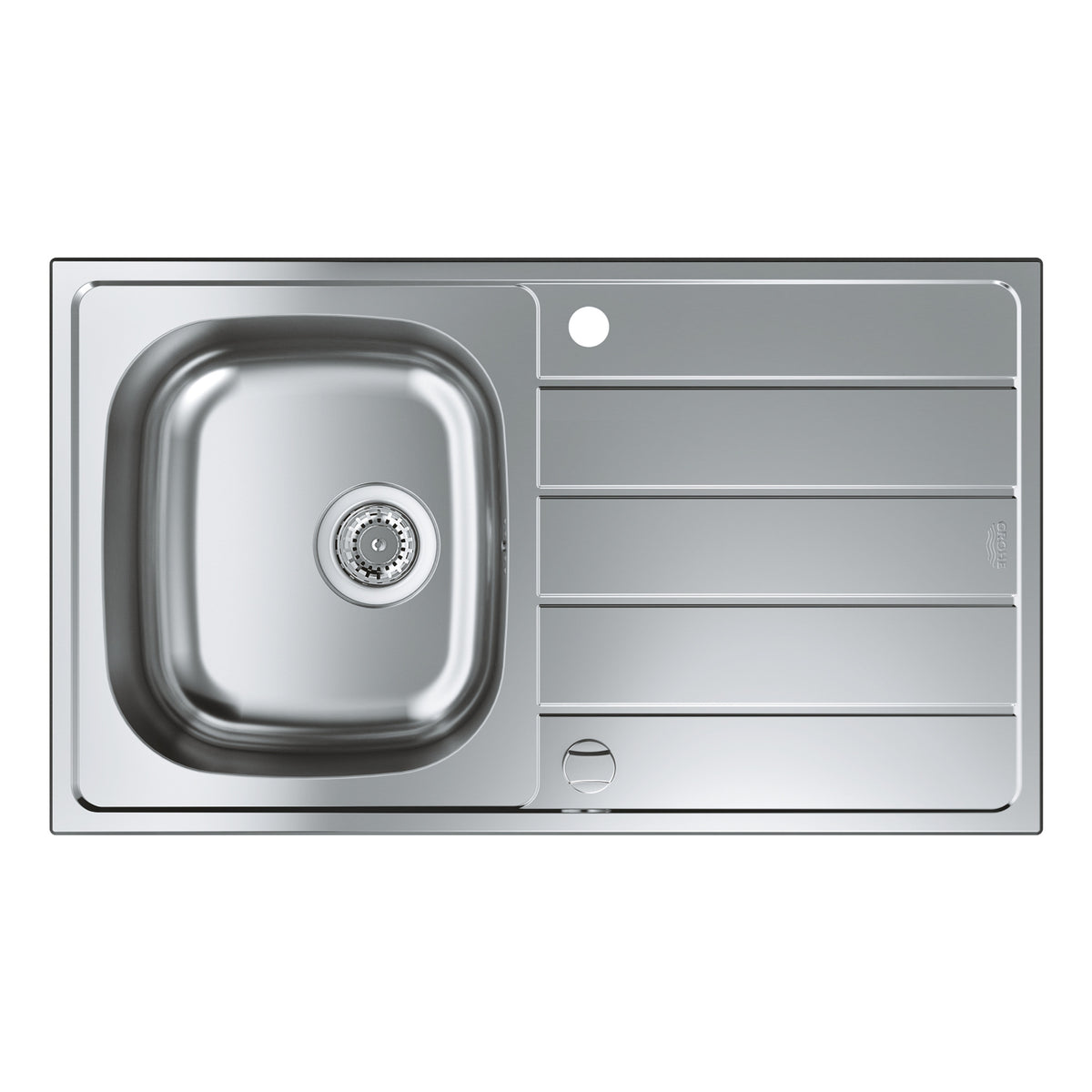 Grohe K200 Damlalıklı Tek Gözlü Eviye, Paslanmaz Çelik - Ürün Görseli