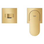 Grohe Plus Ankastre Lavabo Bataryası, Fırçalı Altın (Sıva Üstü Grubu) - Ürün Görseli