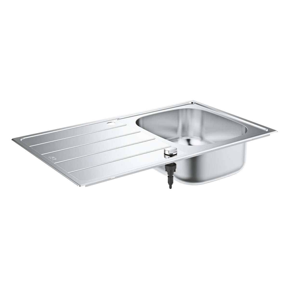 Grohe K200 Damlalıklı Tek Gözlü Eviye, Paslanmaz Çelik - Ürün Görseli
