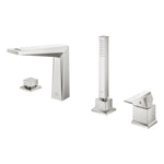 Grohe Allure Brilliant Private Collection 4 Delikli Küvet Bataryası (Sıva Üstü Grubu), Paslanmaz Çelik - Ürün Görseli
