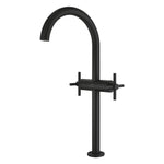 Grohe Atrio Tezgah Üstü Lavabo Bataryası, Sifon Kumandalı, Hayalet Siyah - Ürün Görseli
