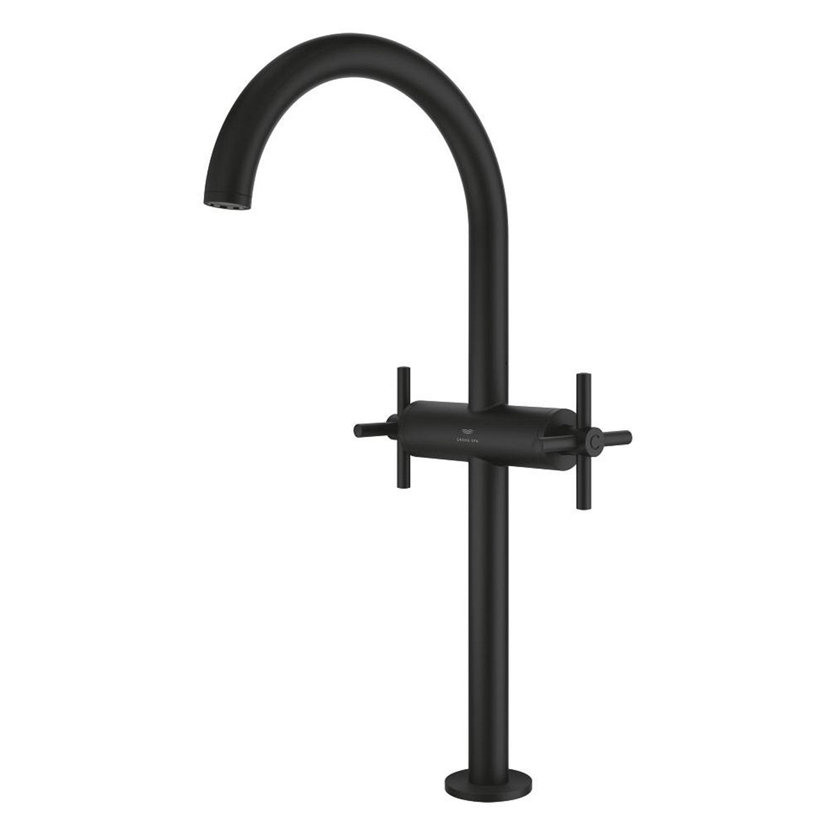 Grohe Atrio Tezgah Üstü Lavabo Bataryası, Sifon Kumandalı, Hayalet Siyah - Ürün Görseli