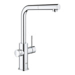 Grohe Blue Home Arıtmalı İçme Suyu ve Soda Yapan Spiralli Eviye Bataryası - Ürün Görseli