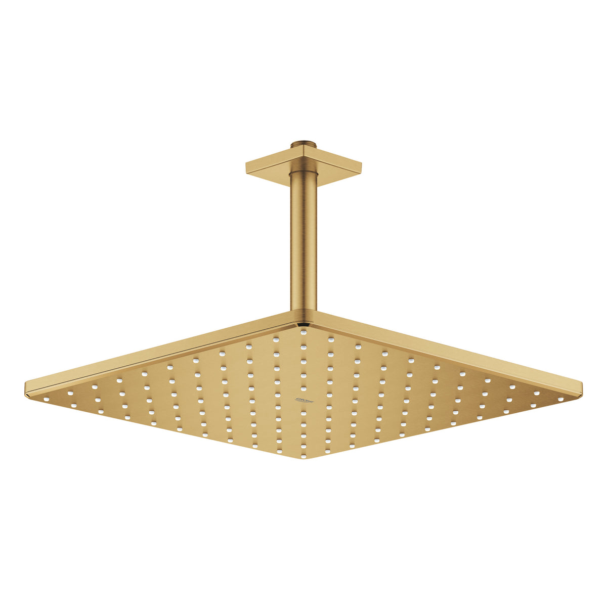 Grohe Rainshower Mono 310 Cube Tepe Duşu Seti, 31 cm, Fırçalı Altın - Ürün Görseli