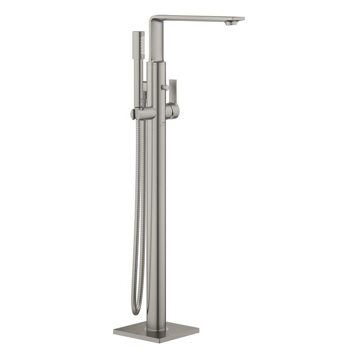 Grohe Allure Ankastre Yerden Küvet Bataryası (Sıva Üstü Grubu), Saten Çelik - Ürün Görseli