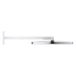 Grohe Rainshower Aqua Yuvarlak Tepe Duşu Seti, 36 cm, 2 Akışlı, Krom-Ay Beyazı - Ürün Görseli