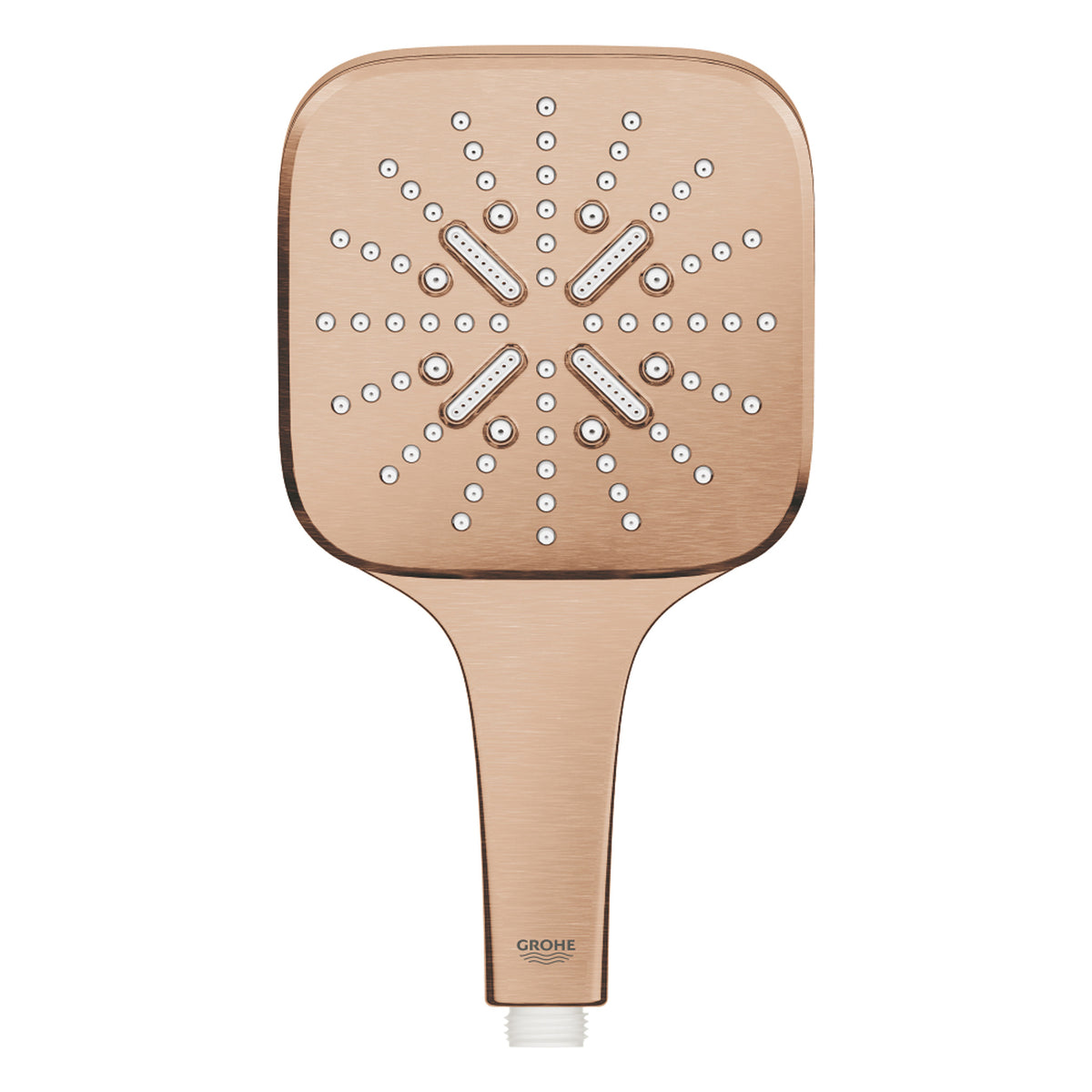 Grohe RainShower SmartActive 130 Cube El Duşu, 3 Akışlı, Fırçalı Bakır - Ürün Görseli